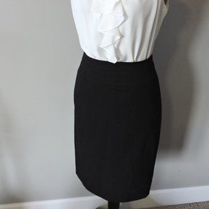 Classic Black Pencil Skirt